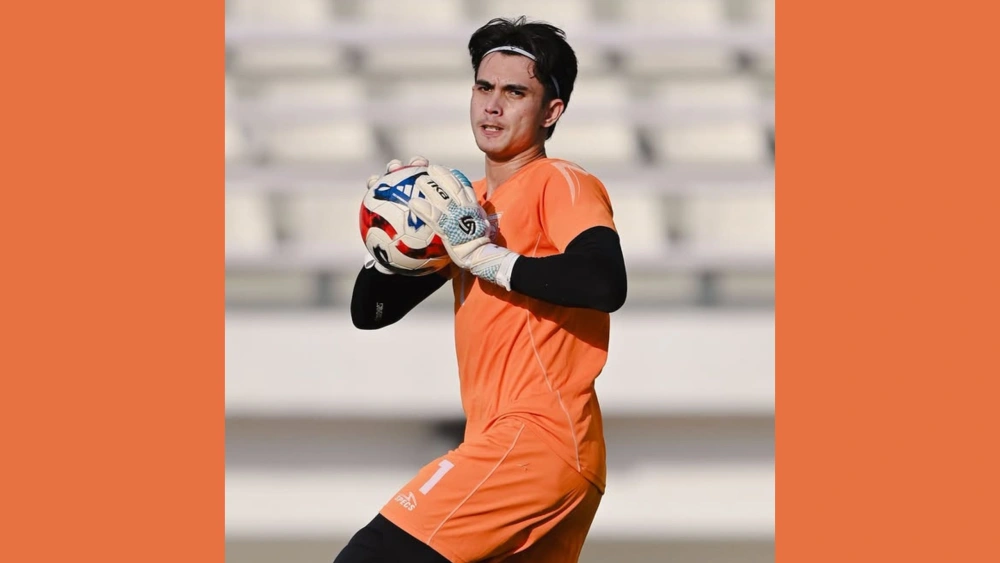 Kiper Borneo Fc Nadeo Argawinata. [Instagram @Borneofc.id]